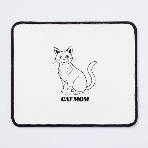 Item preview, Cat Mom - Cute Cat Line Art Design designed and sold by walbayzon.