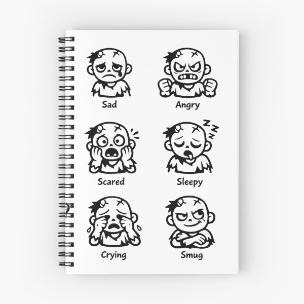Item preview, Cute Frankenstein Monster Emoji Expression Sticker Sheet designed and sold by FestivityFinds.