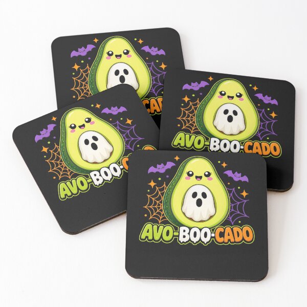 Item preview, Avo Boocado Cute Halloween Avocado Ghost designed and sold by AilinsDesigns.