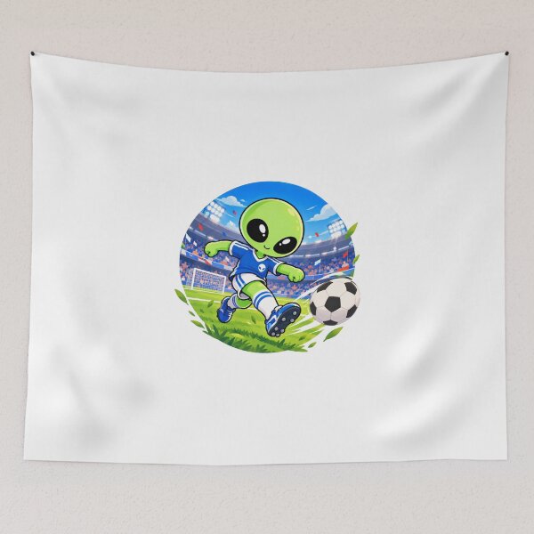 Item preview, Alien Soccer Player | Out of This World Football Adventure designed and sold by fedetrev.