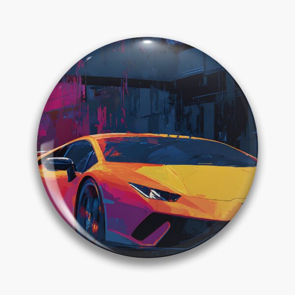 Item preview, Lamborghini Huracan Performante Premium Car Artwork designed and sold by AutoPopStudio.