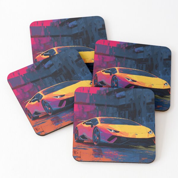 Item preview, Lamborghini Huracan Performante Premium Car Artwork designed and sold by AutoPopStudio.