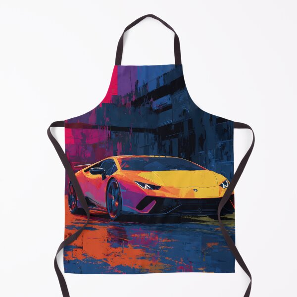 Item preview, Lamborghini Huracan Performante Premium Car Artwork designed and sold by AutoPopStudio.