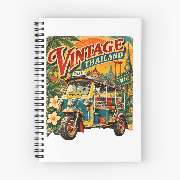 Item preview, Vintage Thailand Tuk Tuk – Classic Thai Three Wheel Taxi designed and sold by Pali's shop.