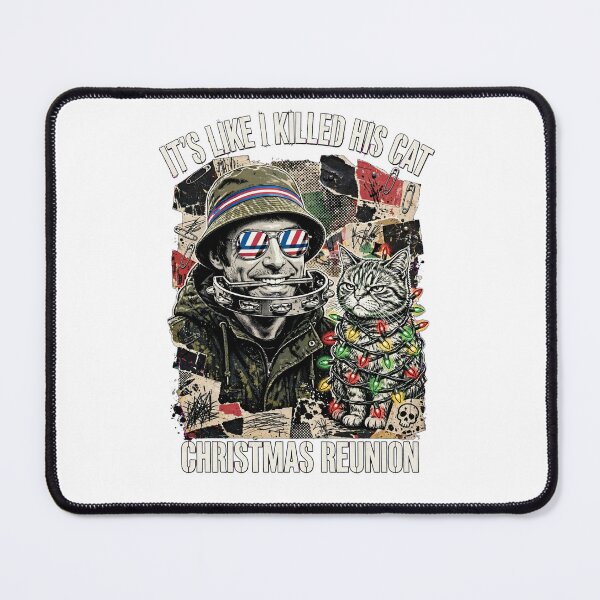 Item preview, Its Like I Killed His Cat Funny Britpop Christmas Cat Lights designed and sold by inkfluenceart.