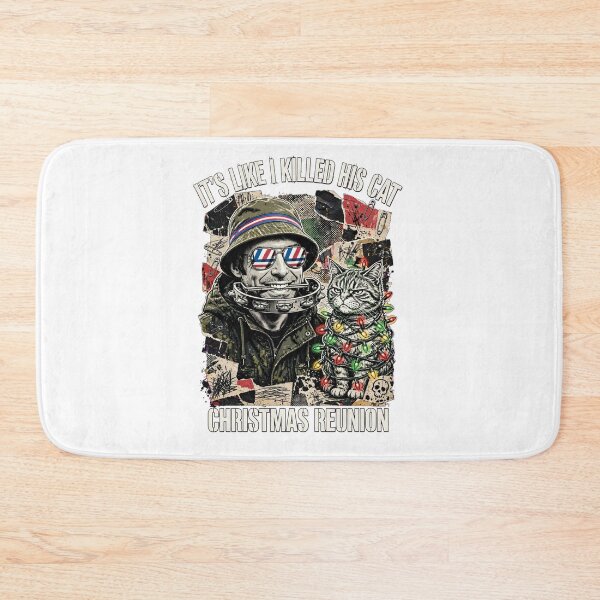 Item preview, Its Like I Killed His Cat Funny Britpop Christmas Cat Lights designed and sold by inkfluenceart.