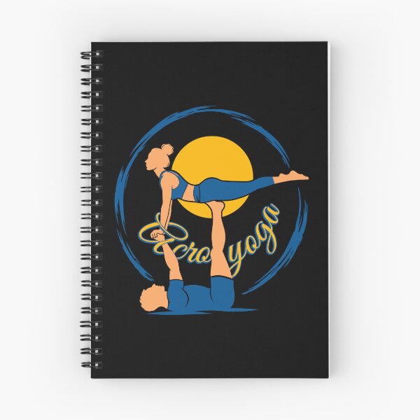 Item preview, Acroyoga Partner Acrobatics Balance Fitness Yogi Silhouette designed and sold by Szkicerka.