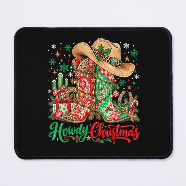 Item preview, Howdy Christmas Family Pajamas Western Boots Cowgirl Cowboy designed and sold by Altenpendinton.