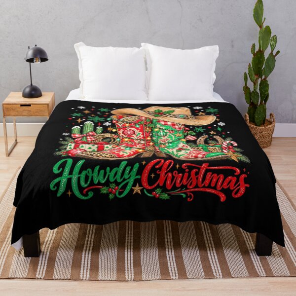 Item preview, Howdy Christmas Family Pajamas Western Boots Cowgirl Cowboy designed and sold by Altenpendinton.