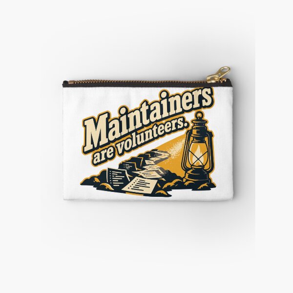 Item preview, Maintainers Are Volunteers Lantern Design designed and sold by ThreadQuirk.
