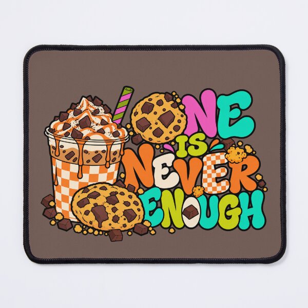 Item preview, One Is Never Enough – Iced Coffee & Cookie designed and sold by Aimetoi.