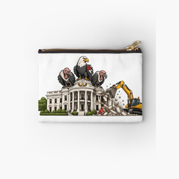 Item preview, The Demolition of the White House Wing Caricature designed and sold by vivendulies.