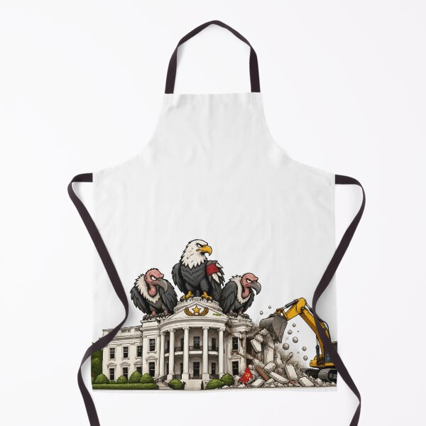 Item preview, The Demolition of the White House Wing Caricature designed and sold by vivendulies.