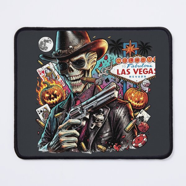 Item preview, Mafia Skeleton Cowboy Cigar Pumpkin Halloween designed and sold by Voodoo Store Paranormal Collections.