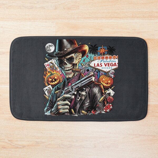 Item preview, Mafia Skeleton Cowboy Cigar Pumpkin Halloween designed and sold by Voodoo Store Paranormal Collections.