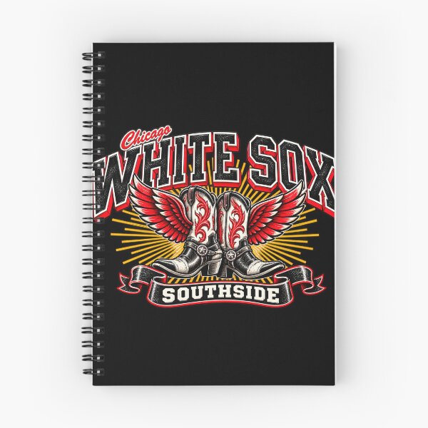 Item preview, Chicago Southside Cowboy Boots Wings Red Black Country Western designed and sold by LindsayRenner.