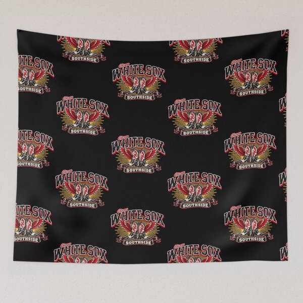 Item preview, Chicago Southside Cowboy Boots Wings Red Black Country Western designed and sold by LindsayRenner.