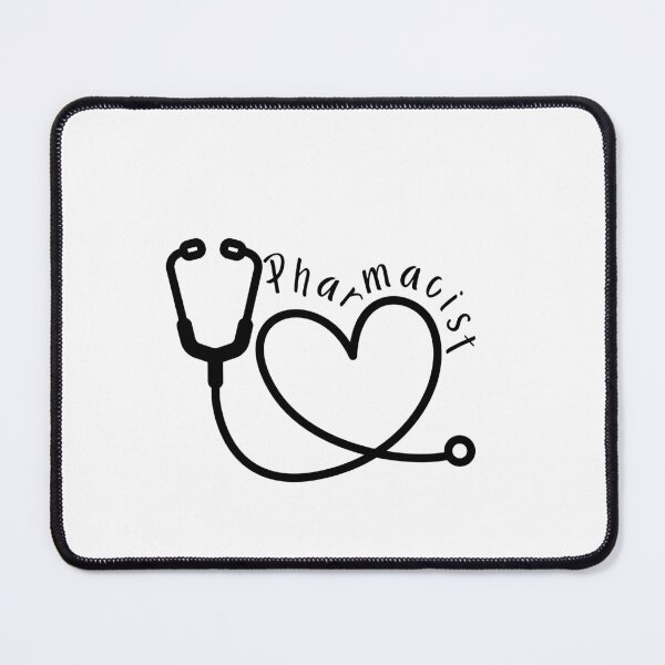 Item preview, Pharmacist Stethoscope Heart Medical Graphic designed and sold by PharmAesthetic.
