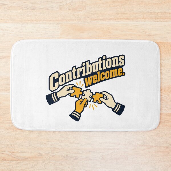 Item preview, Contributions Welcome Puzzle Design designed and sold by ThreadQuirk.