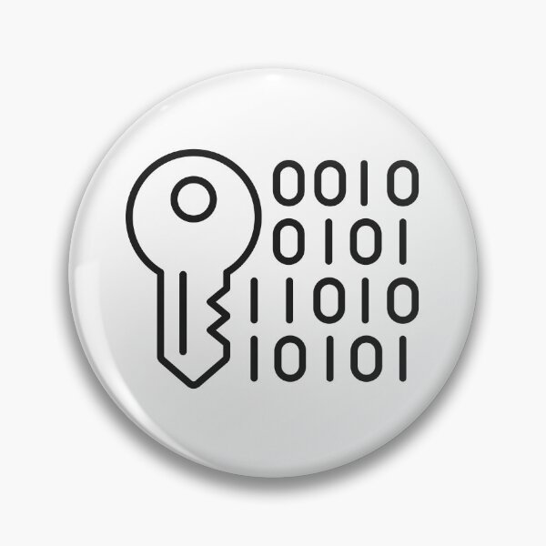 Artikelvorschau, Digital Encryption Key Line Icon entworfen und verkauft von VectorForge Studio.