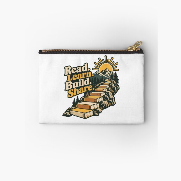 Item preview, Read Learn Build Share Mountain Trail designed and sold by ThreadQuirk.