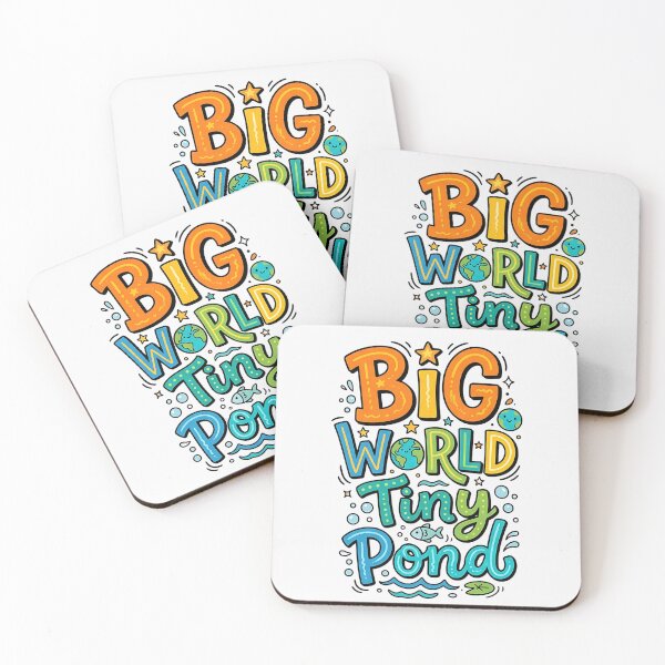 Item preview, Big World Tiny Pond designed and sold by naragon4289.