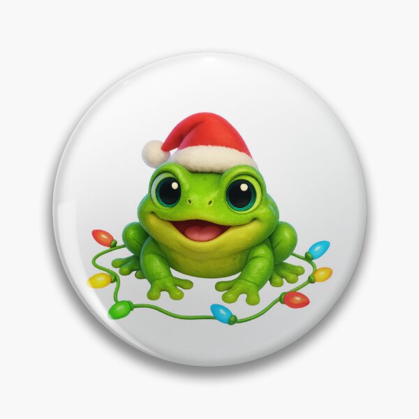 Item preview, Merry Green Tree Frog Christmas designed and sold by Sillytoe.