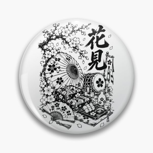 Item preview, Cherry Blossom Hanami Festival Picnic designed and sold by bapupa.