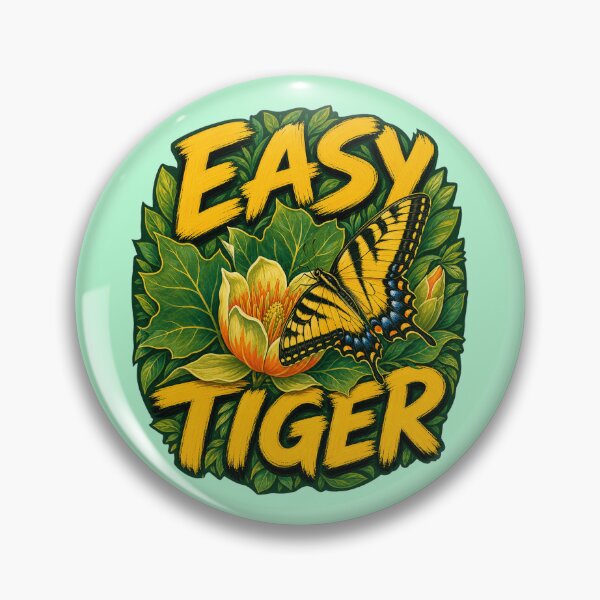 Item preview, Eastern Tiger Swallowtail Tulip Tree Easy Tiger Jungle Butterfly designed and sold by shifumart.
