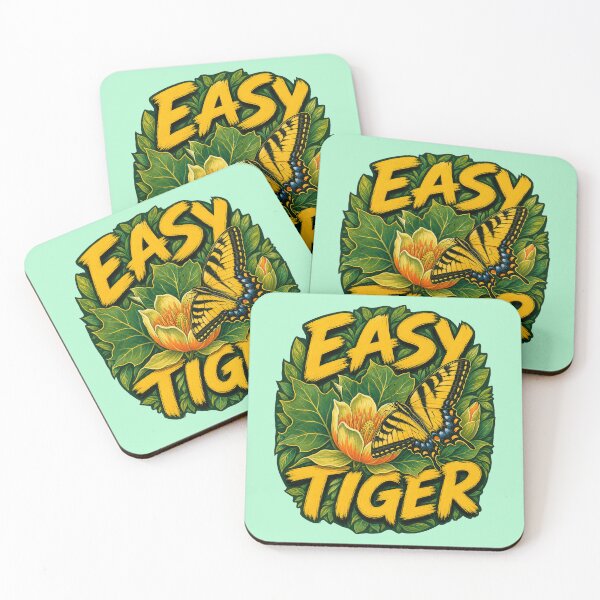 Item preview, Eastern Tiger Swallowtail Tulip Tree Easy Tiger Jungle Butterfly designed and sold by shifumart.