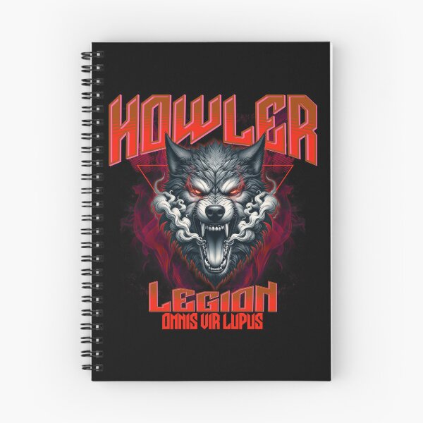 Item preview, Howler Legion Omnis Vir Lupus Red Rising designed and sold by SanmanthaHoW.