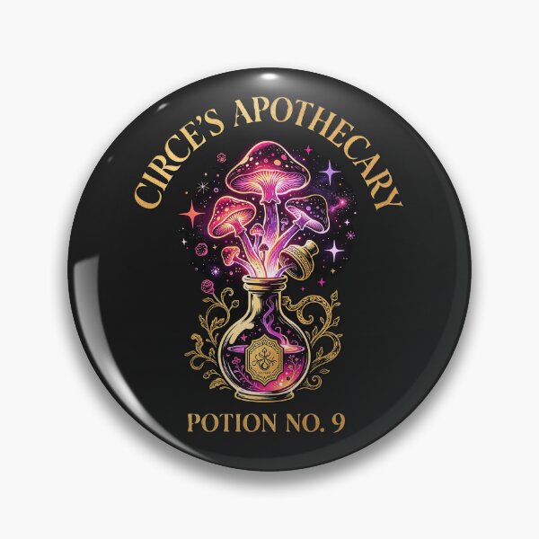 Item preview, Circes Apothecary Neon Witchcore Mushroom Gold Aesthetic designed and sold by GodsMonsterss.