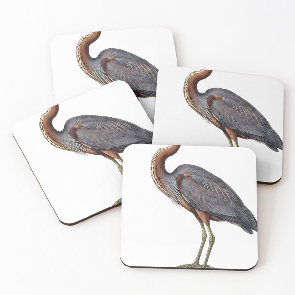 Item preview, Vintage Naturalist Purple Heron — Antique Bird Plate designed and sold by Catch333.