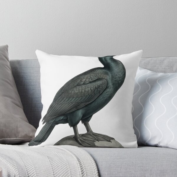 Aperçu de l'œuvre Vintage Naturalist Great Cormorant — Antique Bird Art créée et vendue par Catch333.