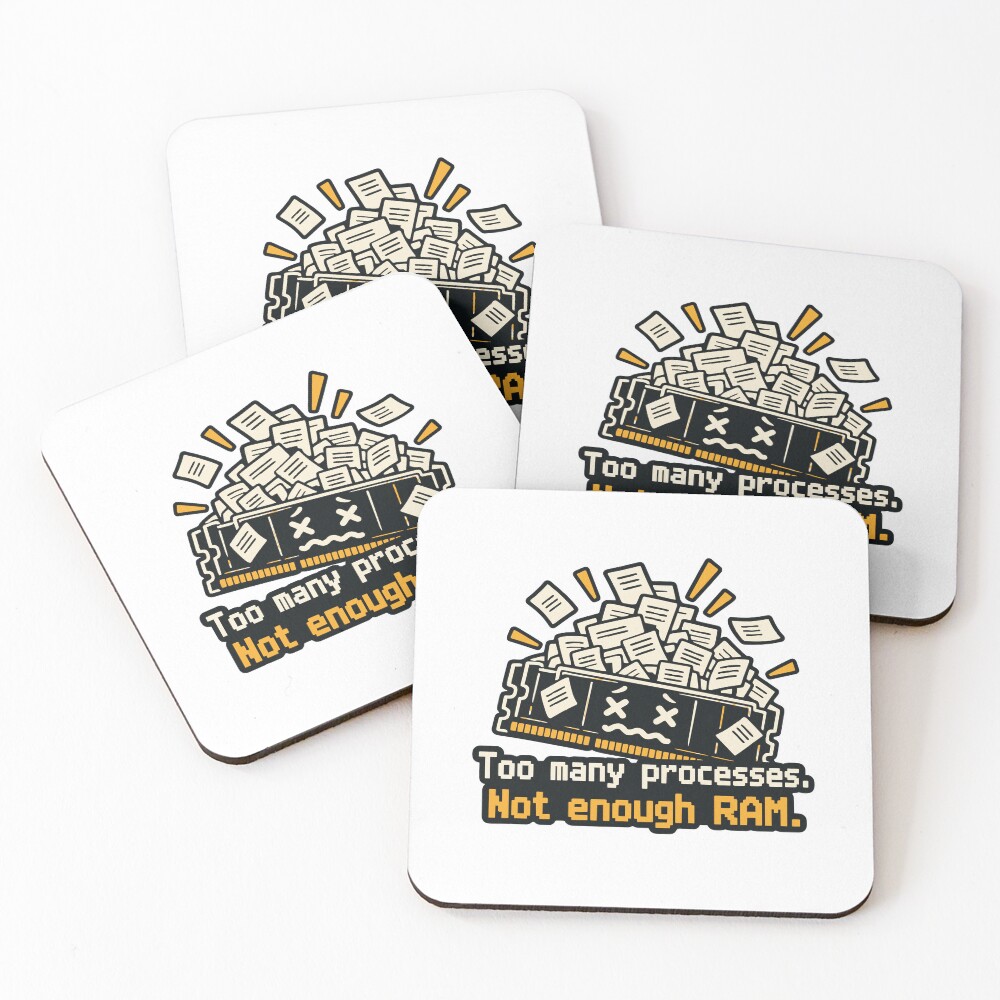 Item preview, Coasters (Set of 4) designed and sold by ThreadQuirk.