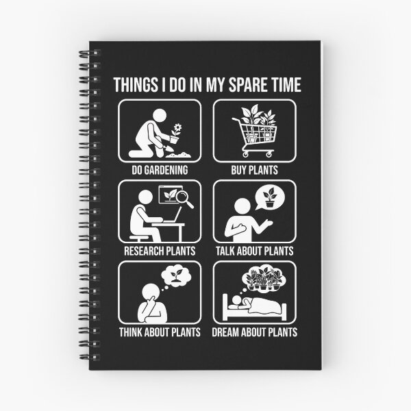 Item preview, Things I Do In My Spare Time Plant Gardener Gardening designed and sold by dudelinart.
