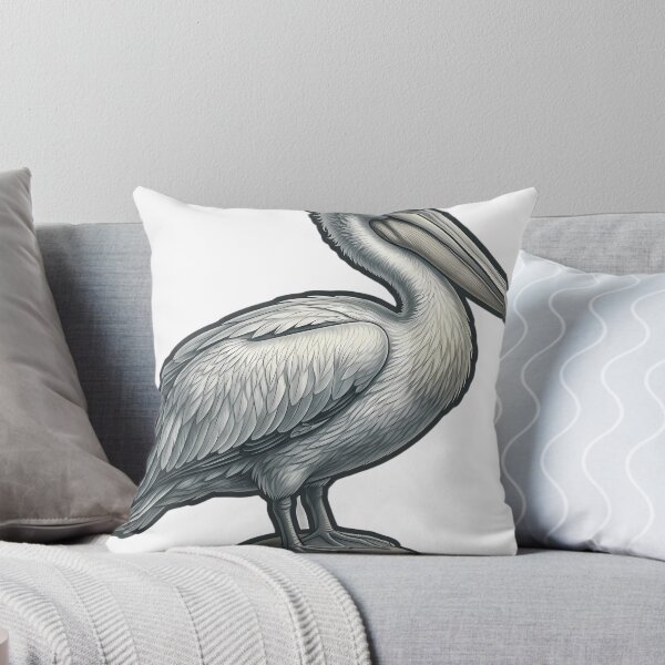 Aperçu de l'œuvre Vintage Naturalist Dalmatian Pelican — Antique Bird Art créée et vendue par Catch333.