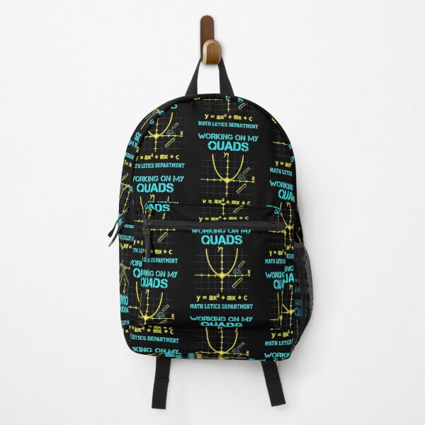 Item preview, Working On My Quads Math Pun designed and sold by RAlexandrart.