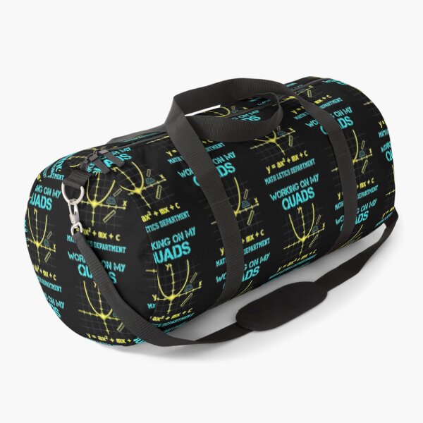 Item preview, Working On My Quads Math Pun designed and sold by RAlexandrart.