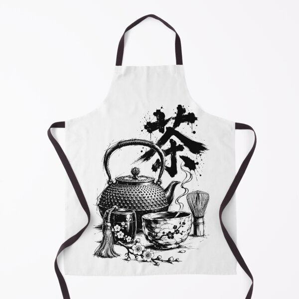 Item preview, Japanese Sumi-E Tea Ceremony Still Life designed and sold by bapupa.