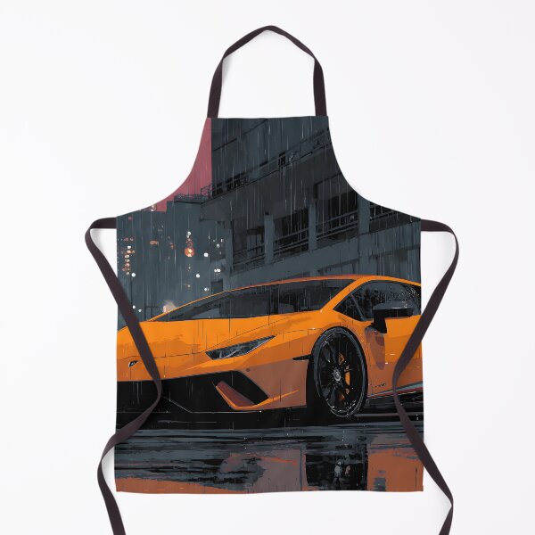 Item preview, Lamborghini Huracan Performante Garage Wall Art designed and sold by AutoPopStudio.