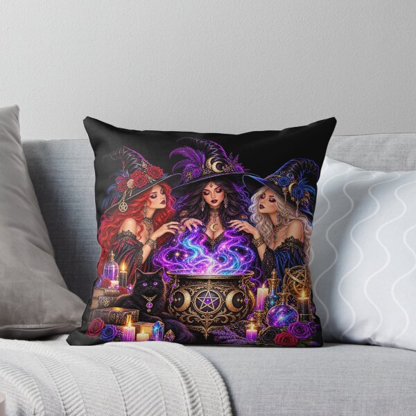 Item preview, Three Witches – Mystical Cauldron of Magic designed and sold by TroviTutto.