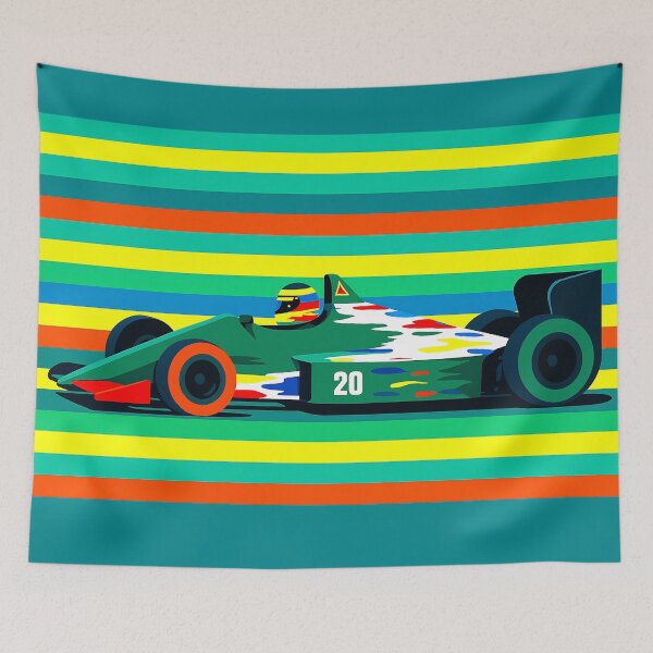 Item preview, Gerhard Berger 1986 F1 Car designed and sold by PitWallArt.