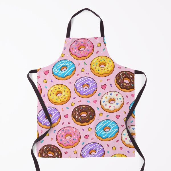 Item preview, Cute Cartoon Donuts Sprinkles Dessert Nursery Seamless Pattern designed and sold by Shivora Studio.