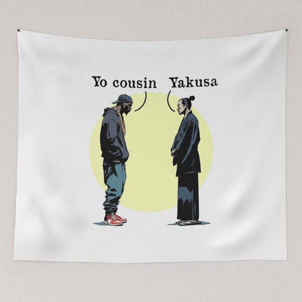 Item preview, YO COUSIN, YAKUSA! - suburbs VS Japan designed and sold by francoisville.