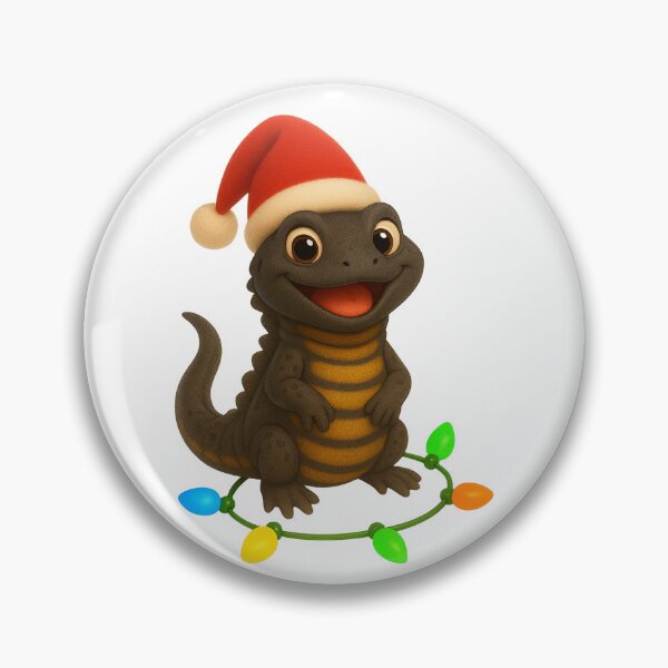 Item preview, Festive Iberian Ribbed Newt Christmas designed and sold by Sillytoe.