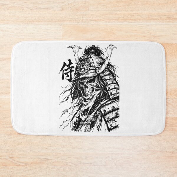 Item preview, Undead Ghost Samurai Ink Portrait designed and sold by bapupa.