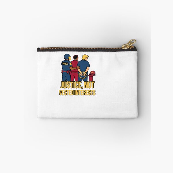 Item preview, Justice Not Vested Interests Political Satire Equal Law Pro Democracy designed and sold by EdenChampl.