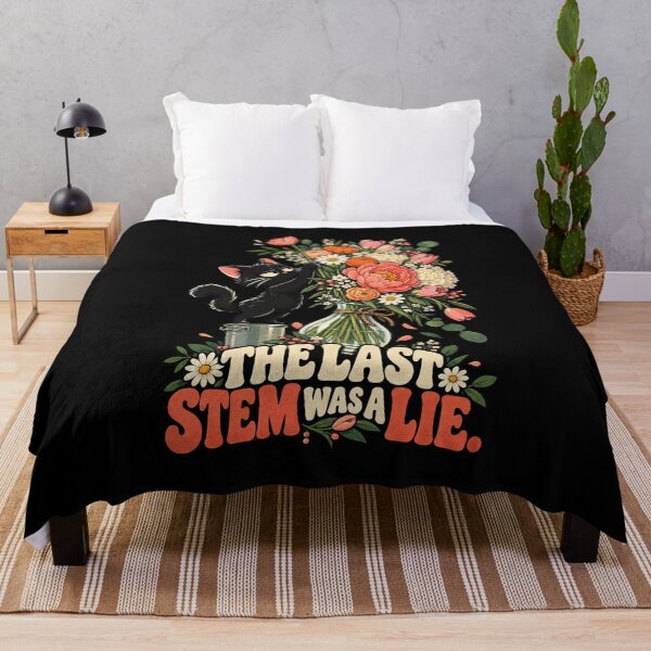 Artikelvorschau, The Last Stem Was a Lie Funny Florist Flower Arranging entworfen und verkauft von MOTIFOLK.