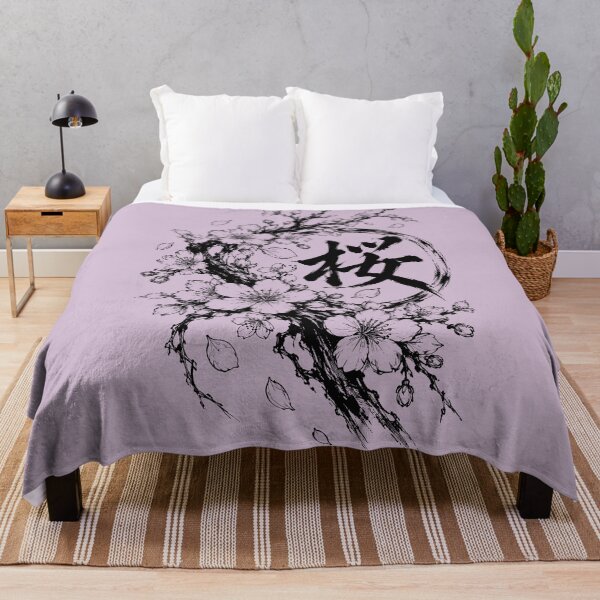 Item preview, Ink Sakura Branch with Enso and Kanji designed and sold by bapupa.